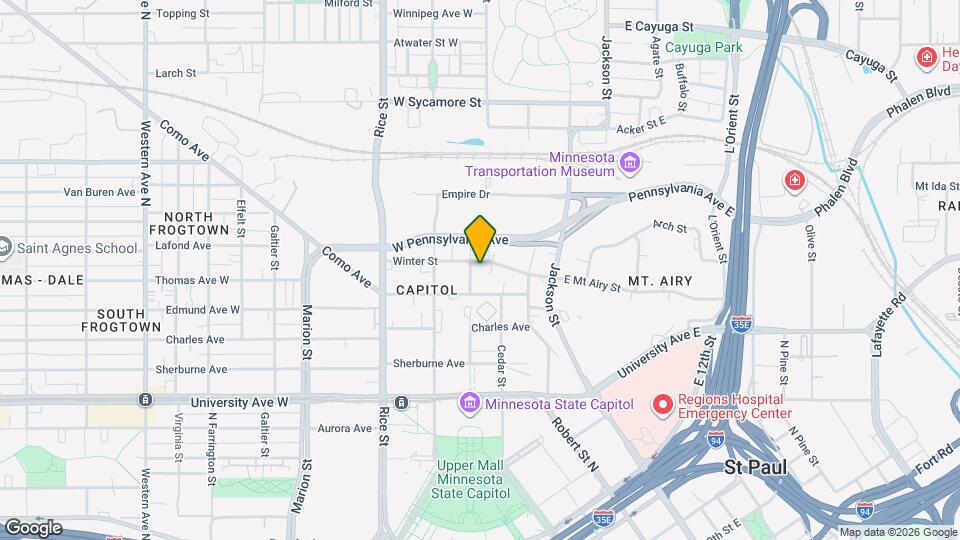 610 N Capitol Blvd Map and Location Details