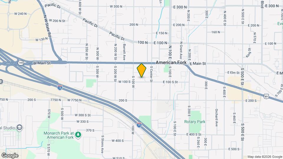 52 S 100 W, Unit Unit 3 Map and Location Details