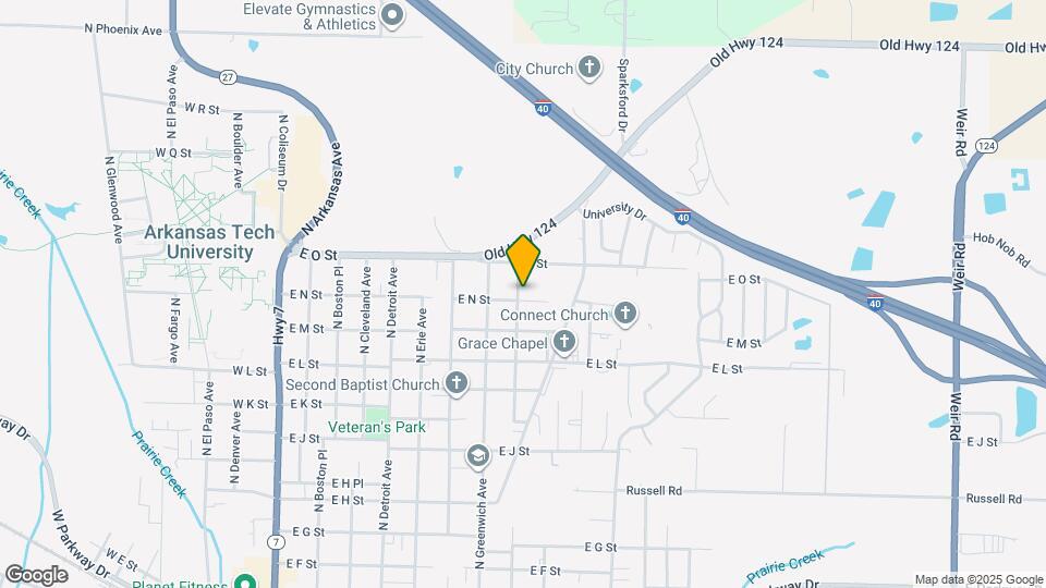 1402 N Hartford Ave Map and Location Details