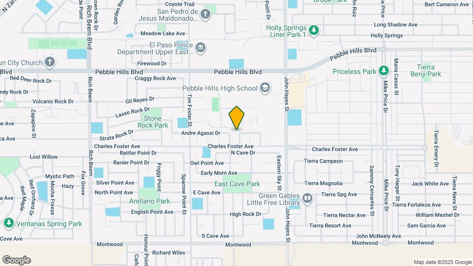 2625 Chris Evert Pl Map and Location Details