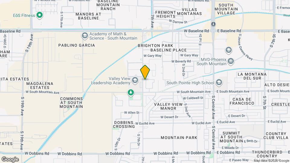 8216 S 6th Ln Map and Location Details