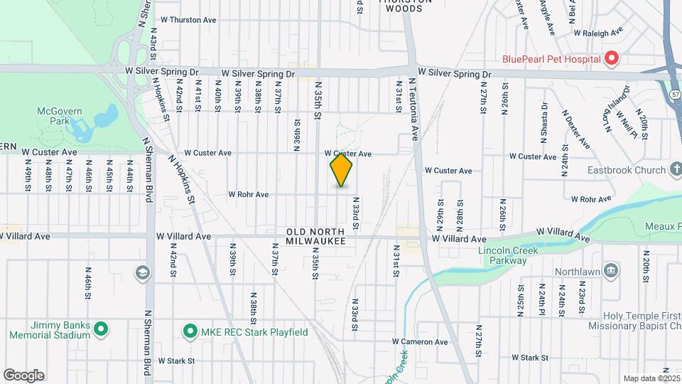 5304 N 34th St Map and Location Details