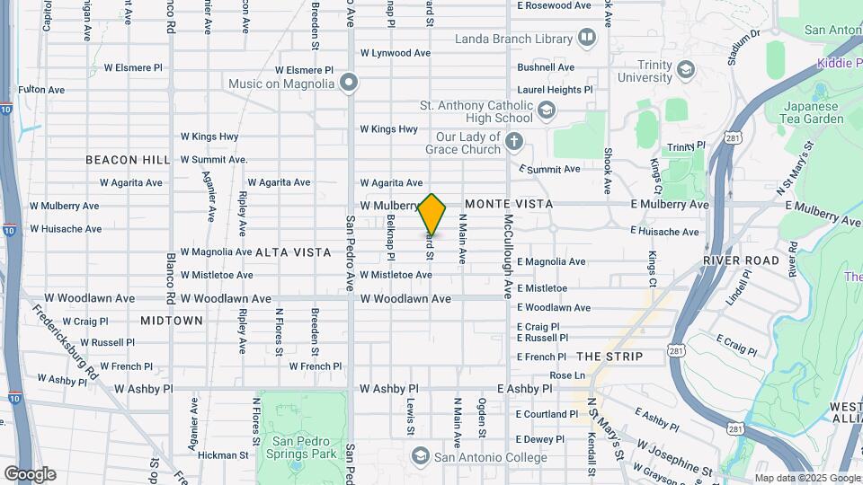 1910 Howard St Mapa y Detalles de la Ubicación