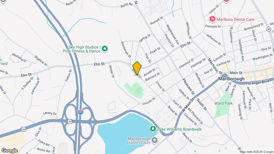 186 Broad St, Unit 5 Map and Location Details