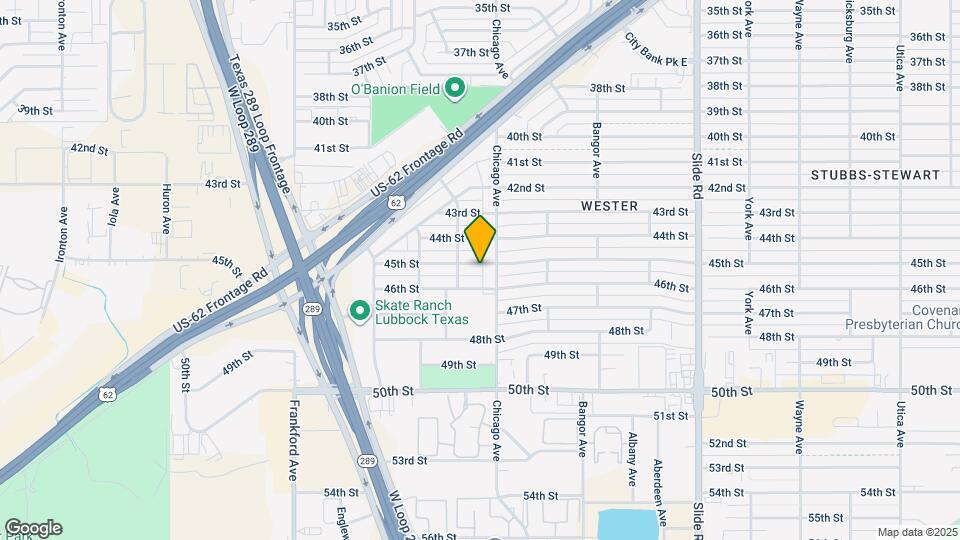 5507 45th St Map and Location Details
