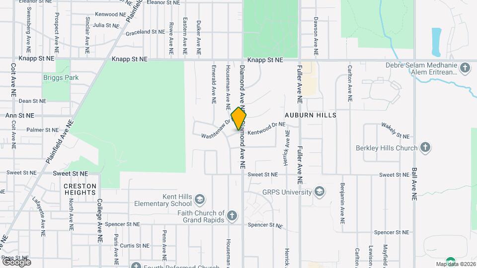 960 Kentwood Dr NE Map and Location Details