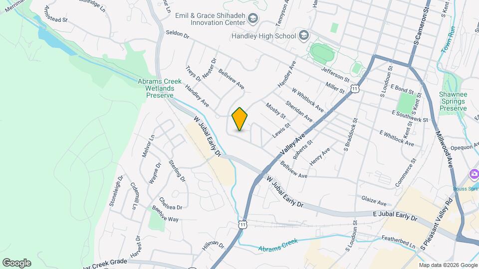 540 Bellview Ave Map and Location Details