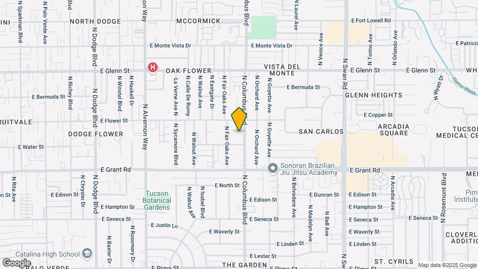 2525 N Columbus Blvd Map and Location Details