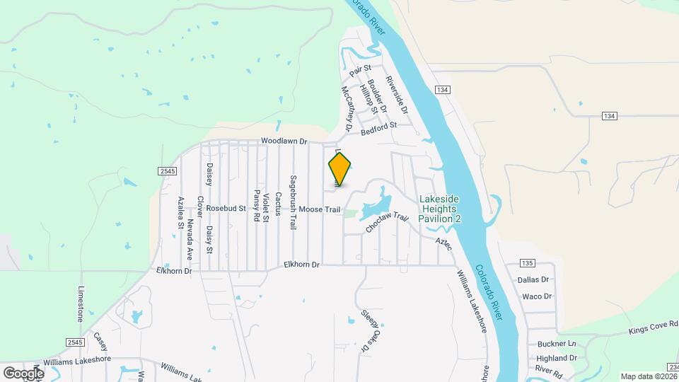 3630 Lepan Trail Map and Location Details