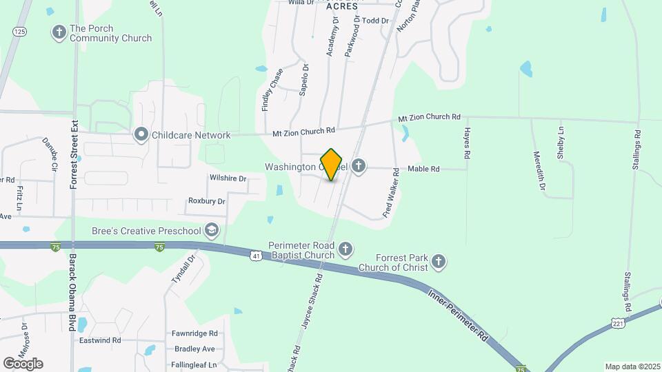 3848 Thoreau Dr Map and Location Details