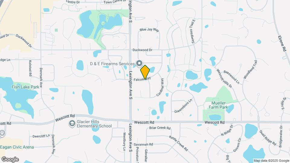 3684 Falcon Way Map and Location Details