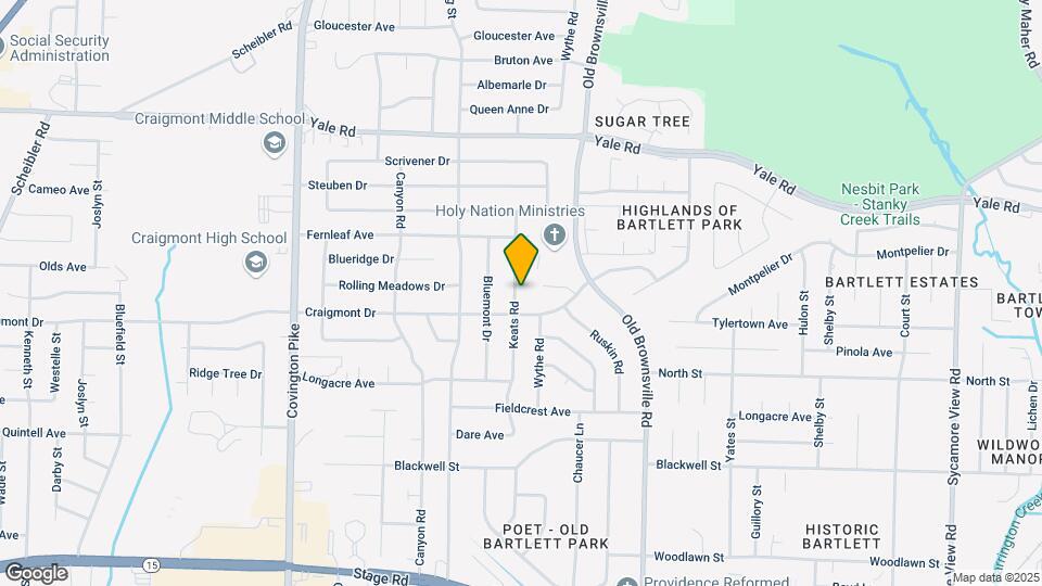 3298 Keats Rd Map and Location Details