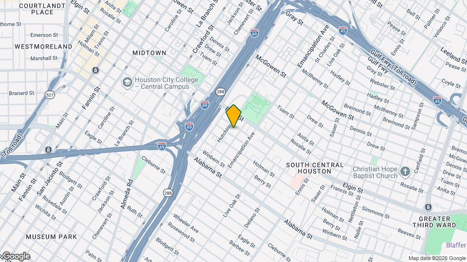 2212 Stuart St Map and Location Details