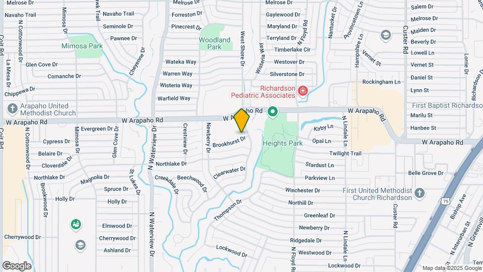 802 Brookhurst Dr Map and Location Details