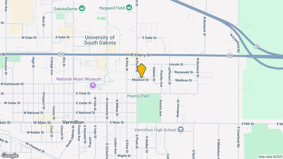 825 Madison St, Unit 1 Map and Location Details