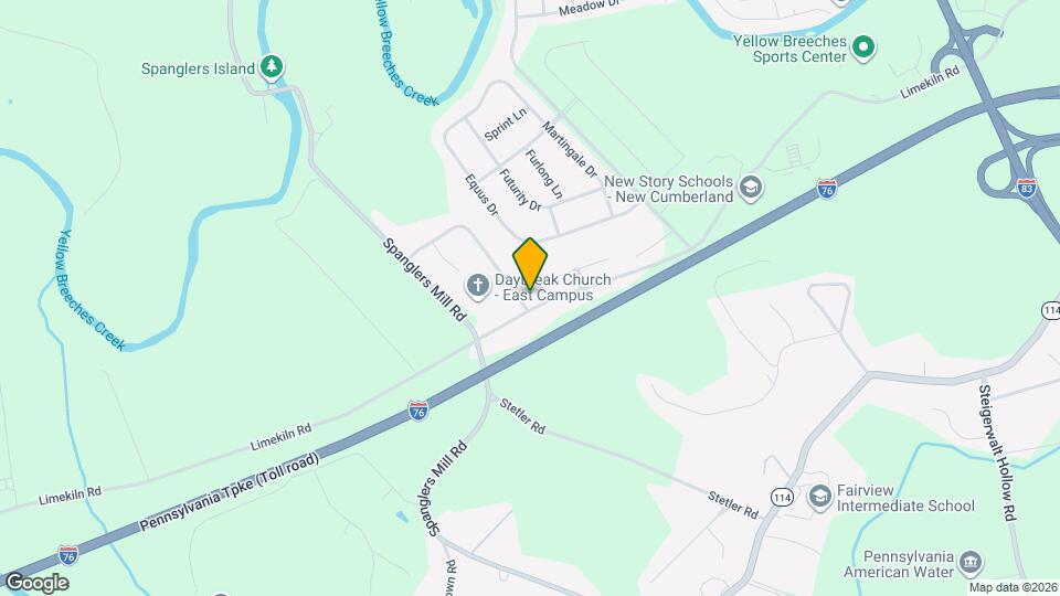 831 Limekiln Rd Map and Location Details