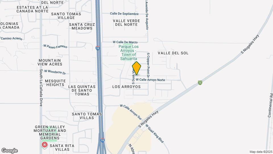 711 W Flaming Arrow Dr Map and Location Details