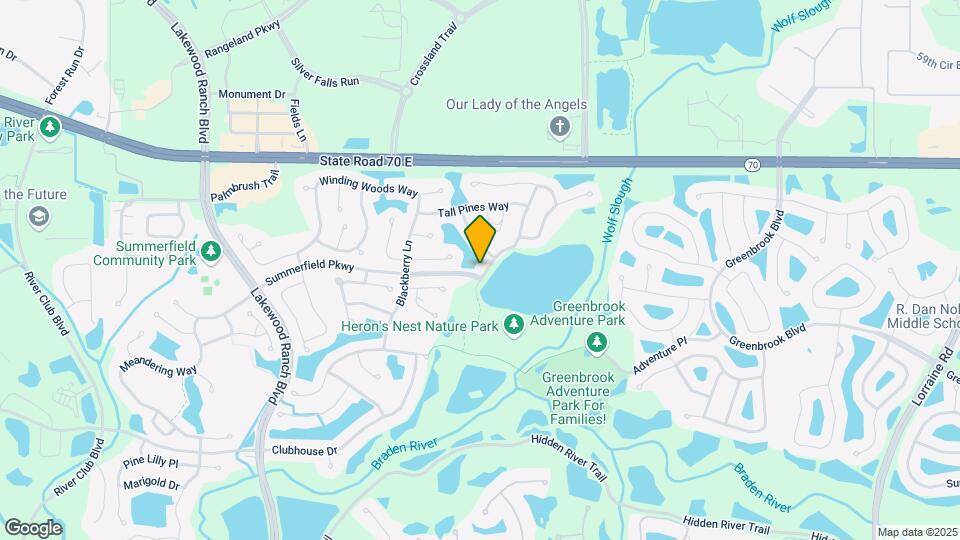6322 Tupelo Trail Map and Location Details