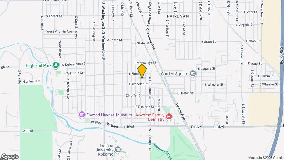 1620 S Market St Map and Location Details