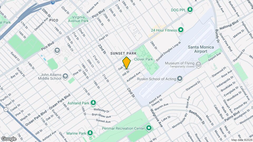 2337 Hill St Map and Location Details