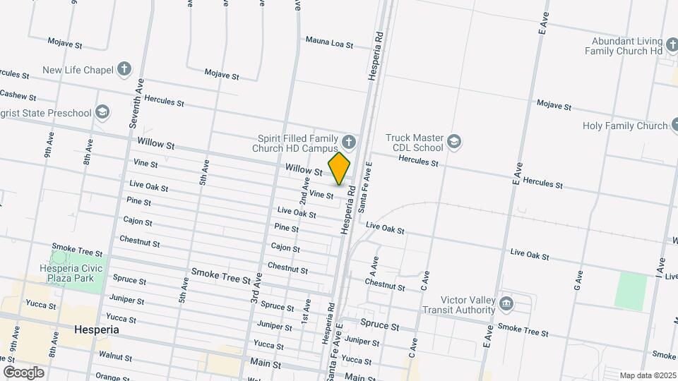 15594 Vine St Mapa y Detalles de la Ubicación