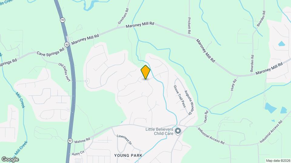 7335 Hunters Ridge Dr Map and Location Details