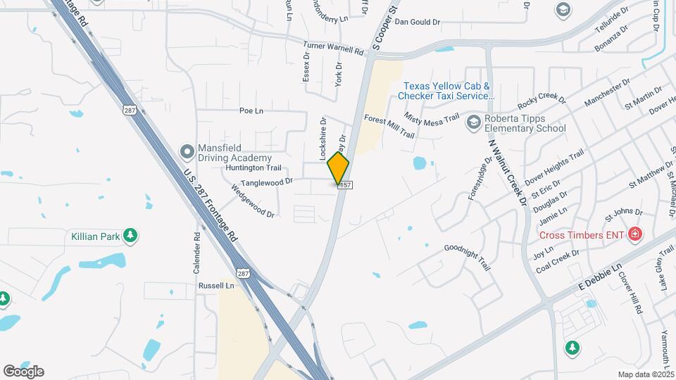 1313 Sheffield Dr Map and Location Details