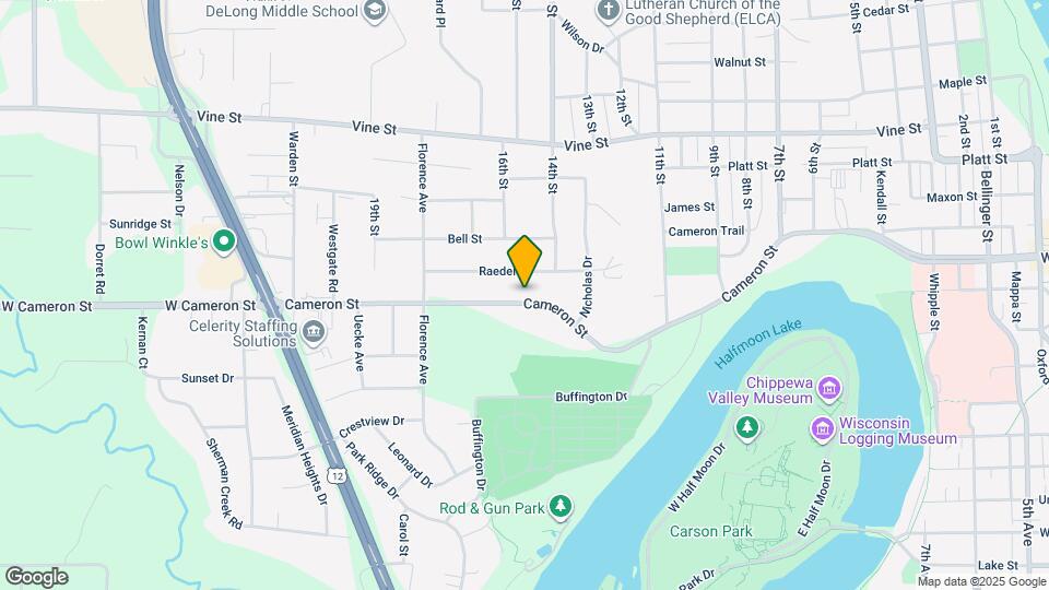 1426 Cameron St Map and Location Details