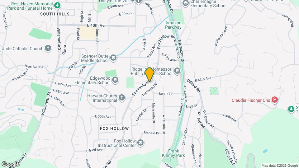 4483 Fox Hollow Rd Map and Location Details