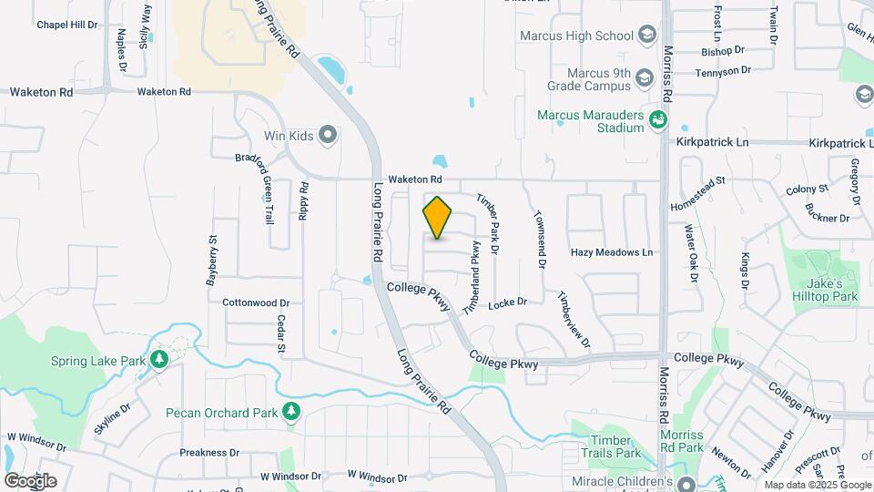 2700 Timberwood Dr Map and Location Details