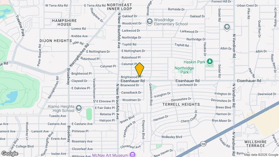 518 Brightwood Pl Map and Location Details