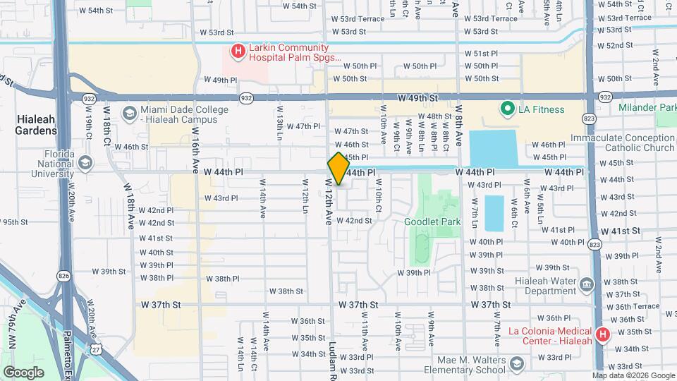 4373 W 11th Ln Mapa y Detalles de la Ubicación