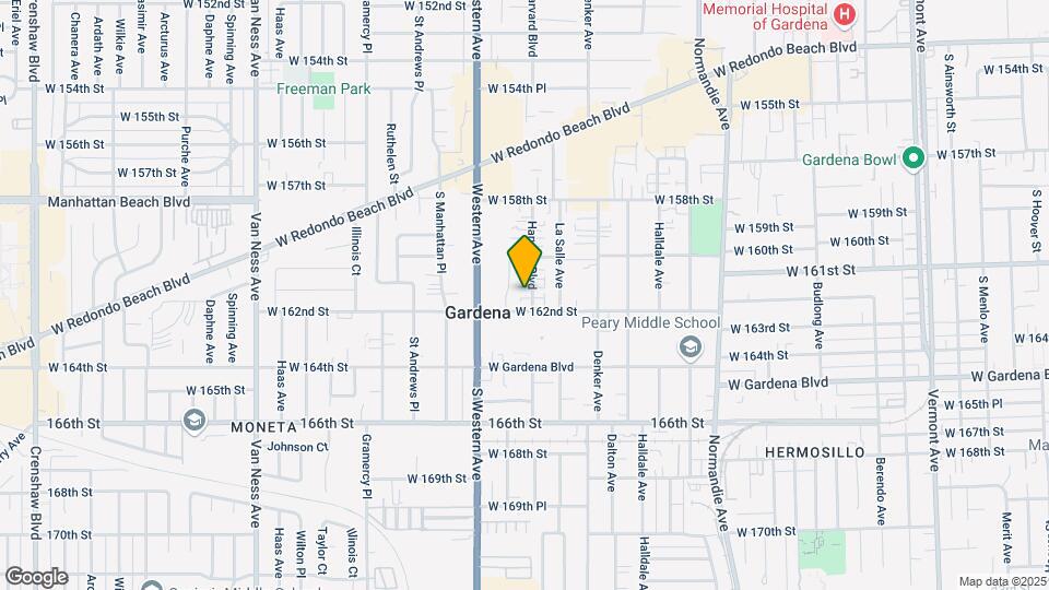 16119 Harvard Blvd Map and Location Details