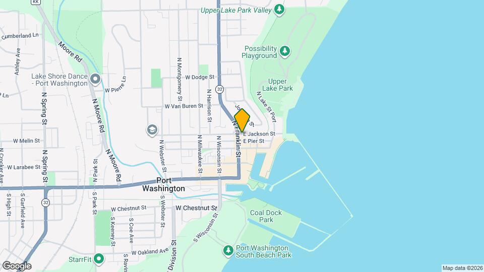 209 E Jackson St, Unit West Apartment Map and Location Details