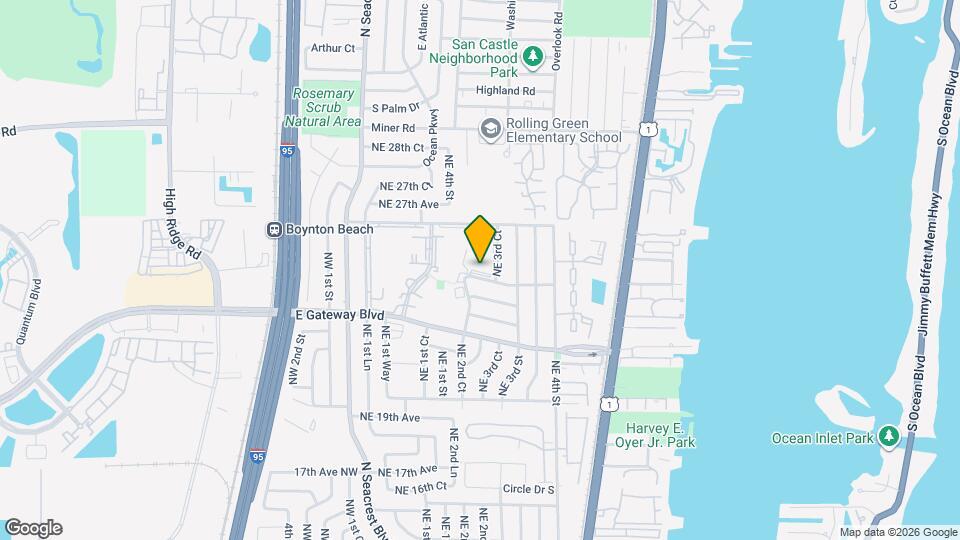 2601 NE 3rd Ct, Unit 3040 Map and Location Details