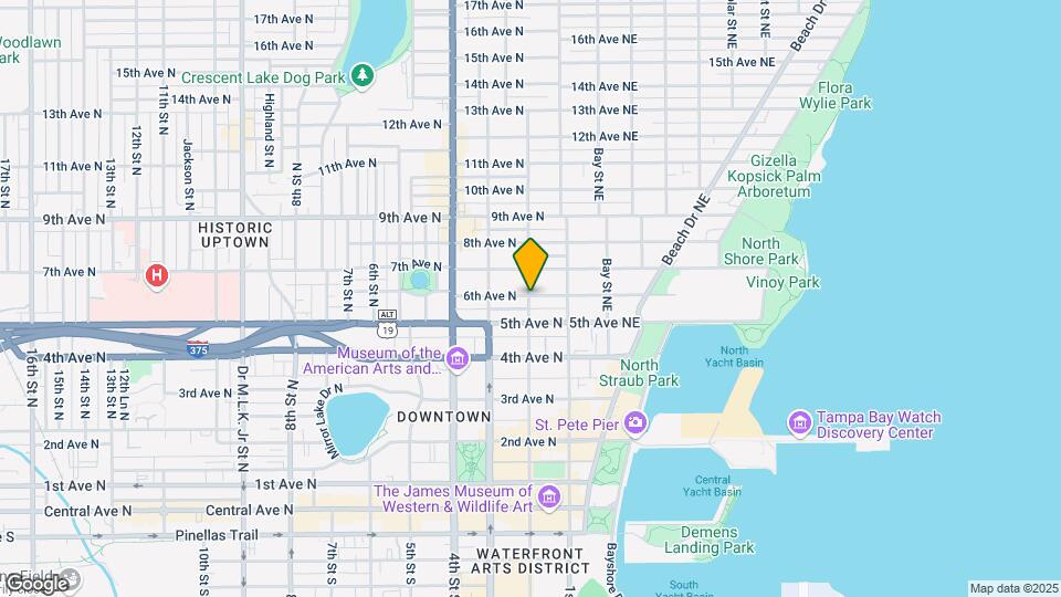 545 2nd St N Map and Location Details