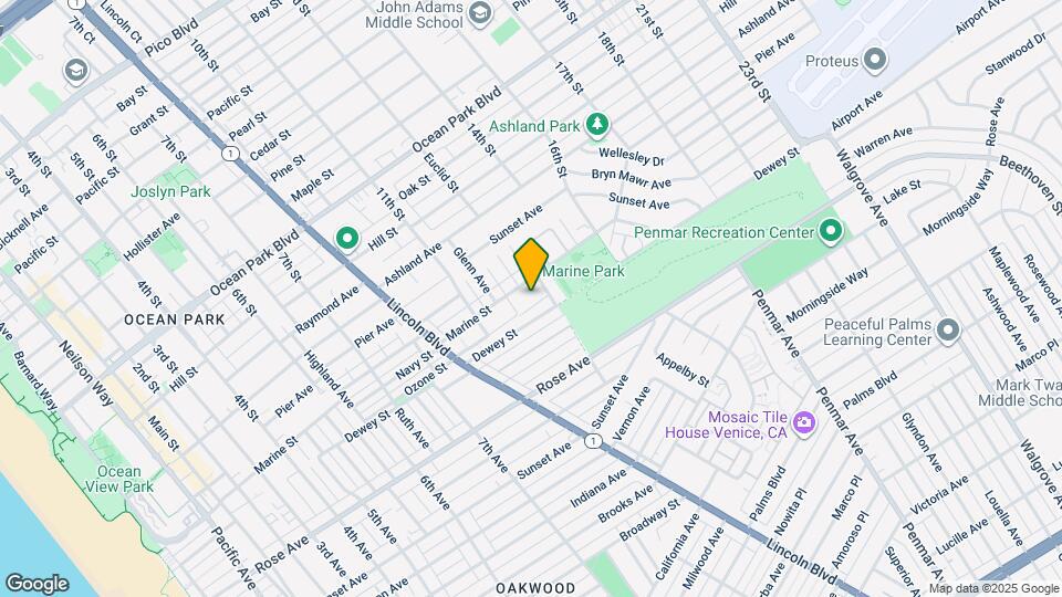 1307 Ozone Ave Map and Location Details