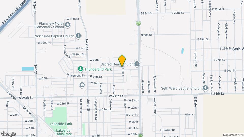 600 W 28th Map and Location Details