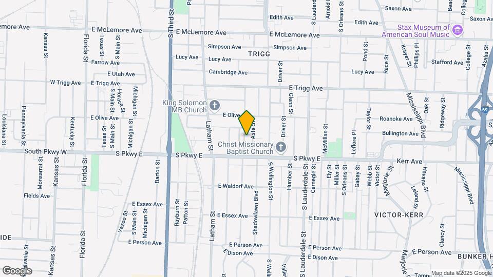 1410 Sardis St Map and Location Details