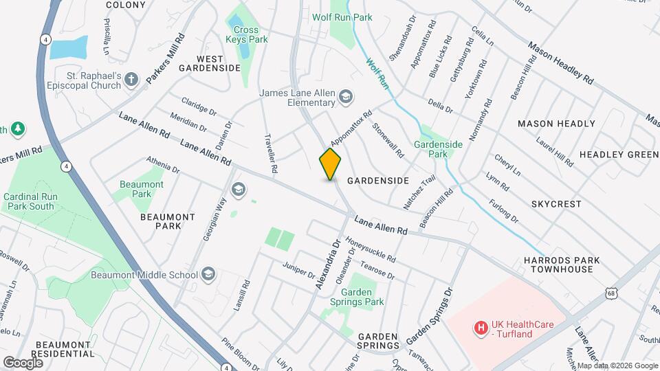 1929 Alexandria Dr Map and Location Details