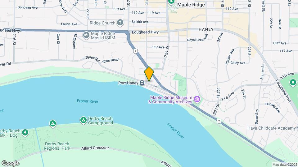 22327 River Rd Map and Location Details