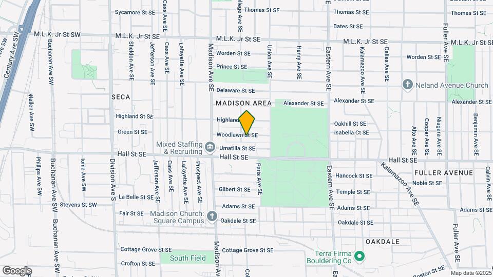510 Woodlawn St SE Map and Location Details