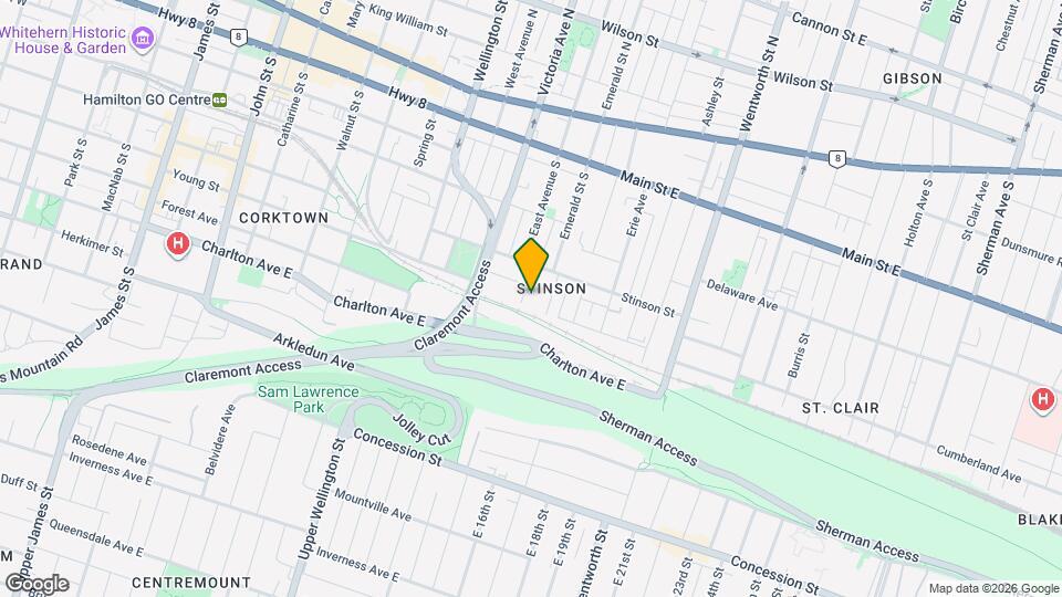 169 East Avenue S Map and Location Details