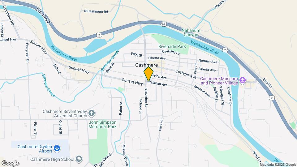 203 S Division St, Unit 3 Map and Location Details