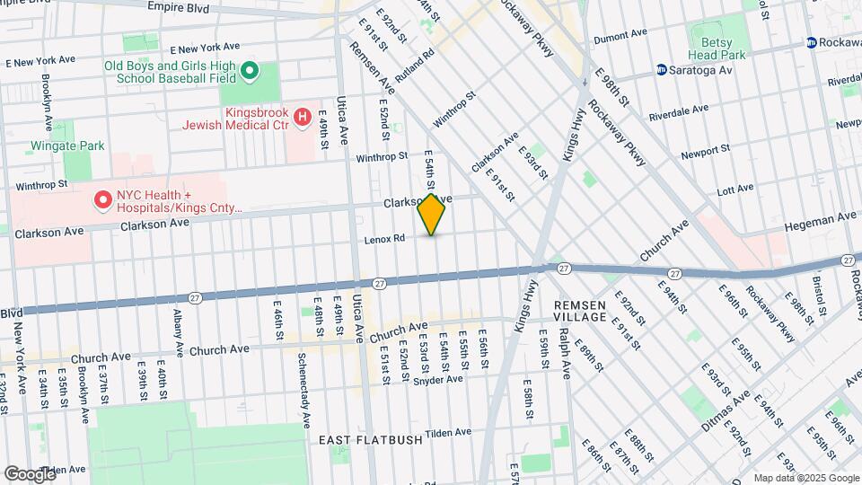 874 Lenox Rd Map and Location Details