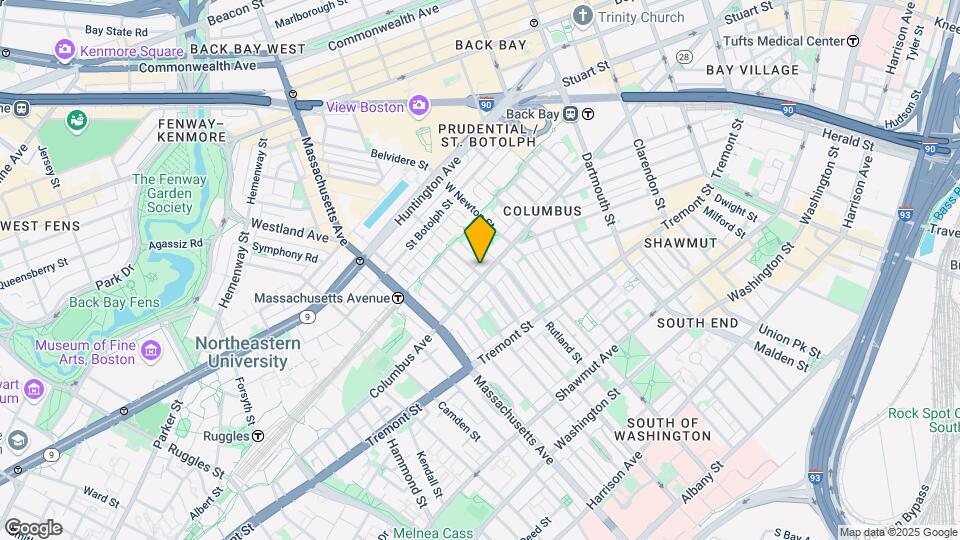 509 Columbus Ave, Unit #5 Map and Location Details