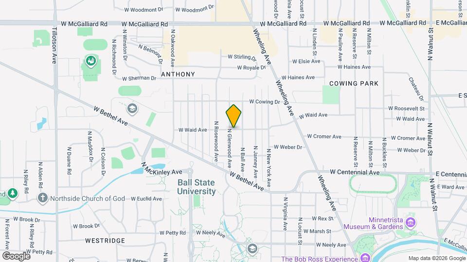 2020 N Glenwood Ave Map and Location Details