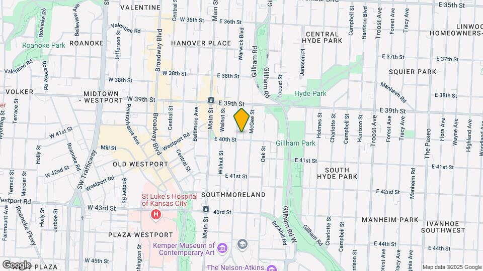 3953 Warwick Blvd Map and Location Details