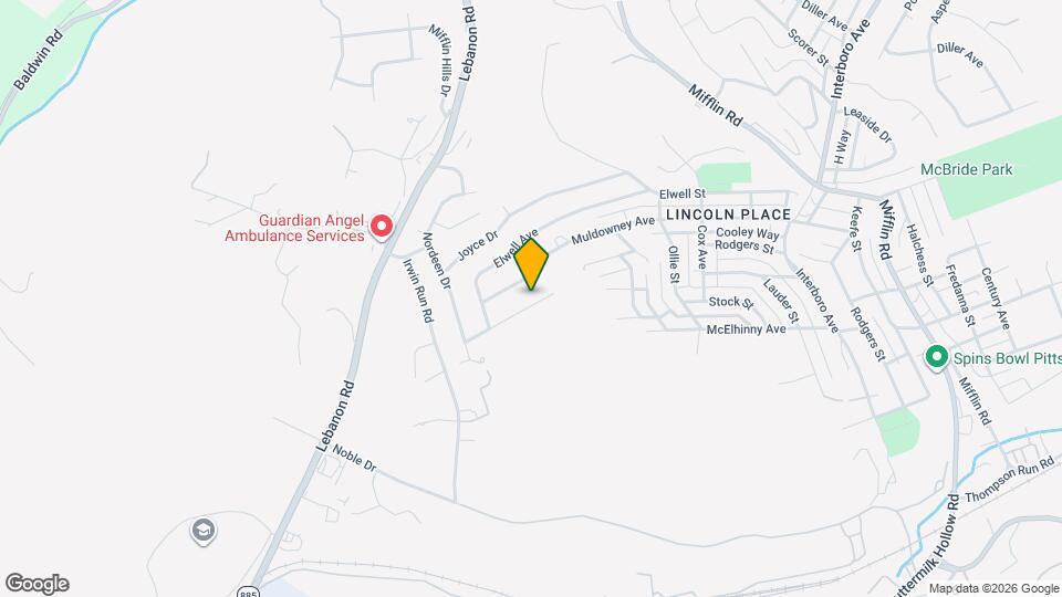 745 Edgewater Dr Map and Location Details
