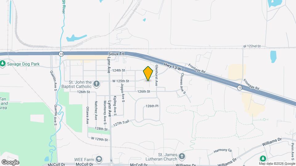 4041 W 125th St Map and Location Details